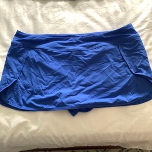 Royal blue Athleta bathing suit bottom size large
